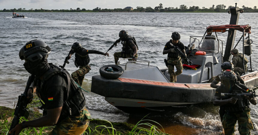 West African Commandos Train to Battle Terrorists by Land and Sea