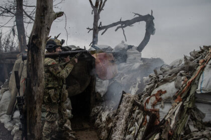 What Trench Warfare on Ukraine’s Front Line Looks Like