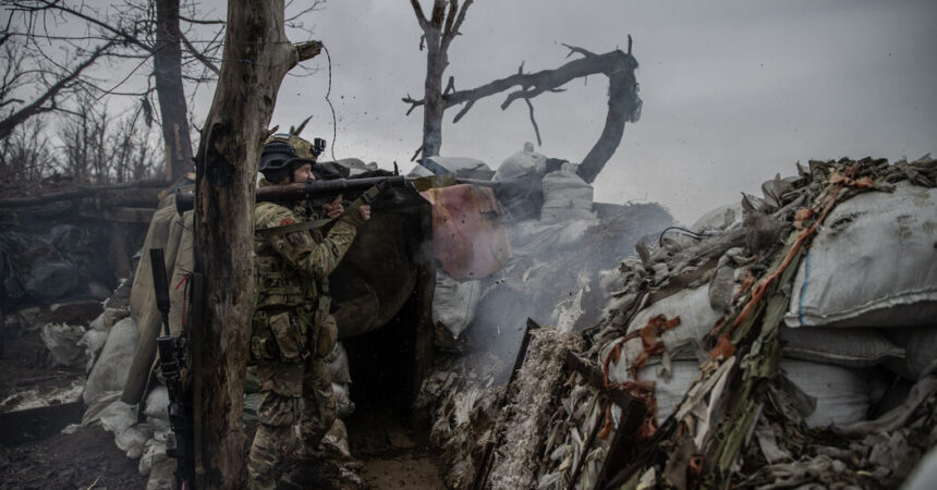 What Trench Warfare on Ukraine’s Front Line Looks Like