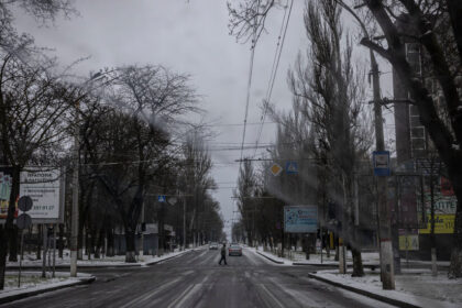 A reporting team for an Italian newspaper comes under fire in South Ukraine, and one journalist is killed.