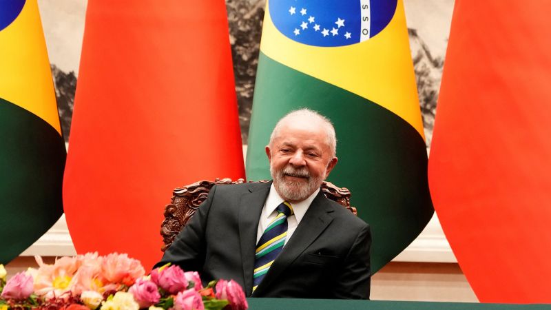 Brazil's President Luiz Inacio Lula da Silva says US should stop "encouraging" war in Ukraine