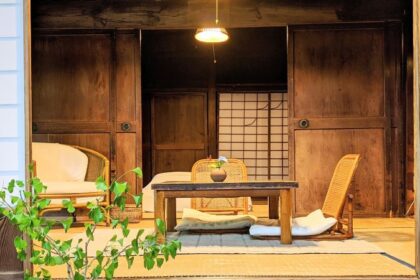Couple who transformed an abandoned Japanese home into a guesthouse