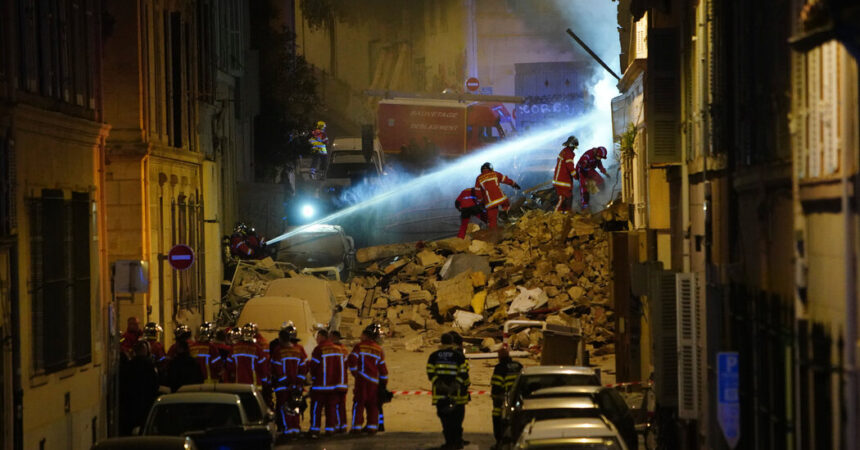 Eight People Missing in Marseille After Building Collapses