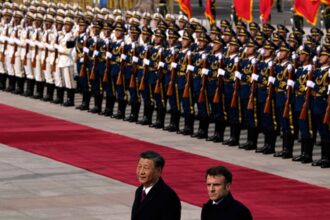 France’s Macron starts tough talks with China’s Xi Jinping on state visit