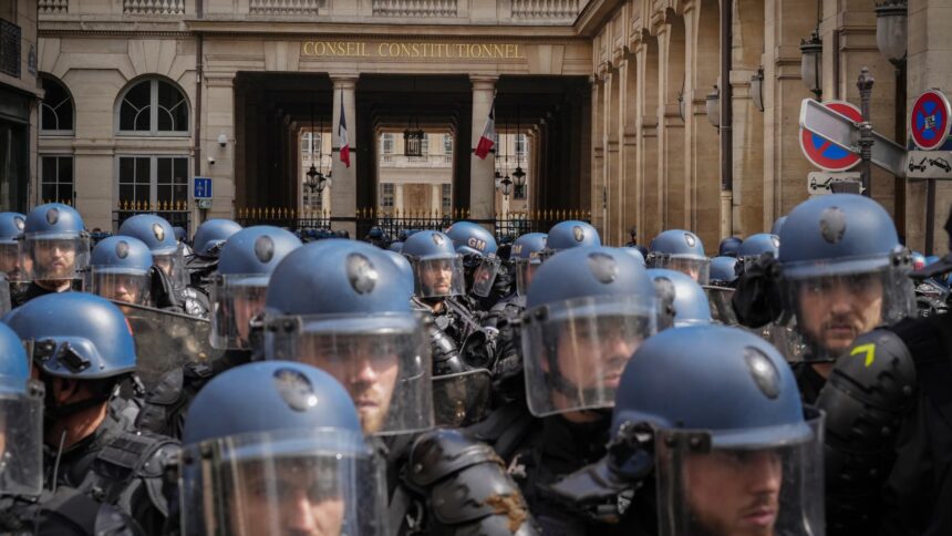 French court approves pension age rise as nationwide protests rage on