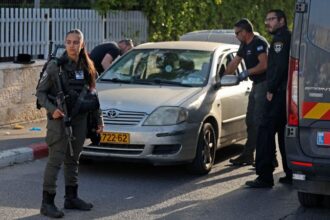 Israeli police say two men shot near Jewish tomb in Jerusalem in suspected 'terror attack'