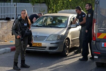 Israeli police say two men shot near Jewish tomb in Jerusalem in suspected 'terror attack'