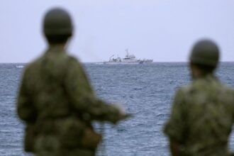 Japanese military helicopter crashes in sea with 10 on board