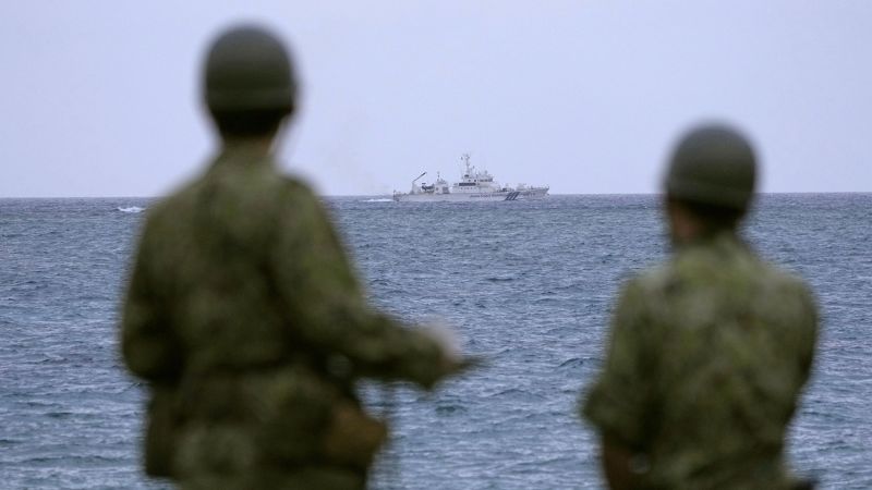 Japanese military helicopter crashes in sea with 10 on board