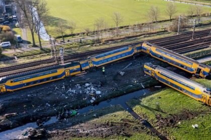 Passenger Train Derails in the Netherlands