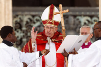 Pope Francis Leads Palm Sunday Mass After Hospital Stay