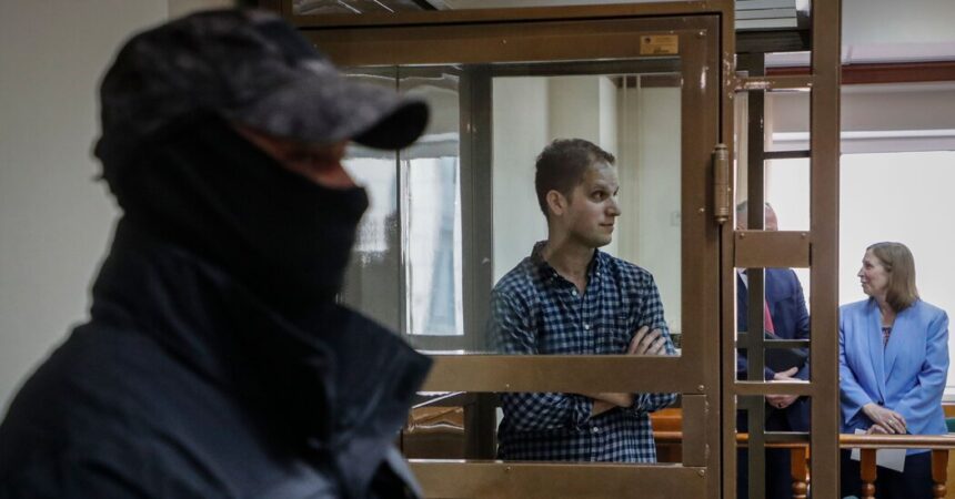 Russia Court Rejects WSJ Reporter Evan Gershkovich’s Detention Appeal