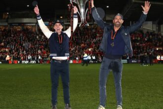 Ryan Reynolds and Rob McElhenney's Wrexham wins promotion