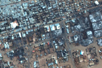 Satellite Images of Sudan Show a Large Food Market Burned in Darfur