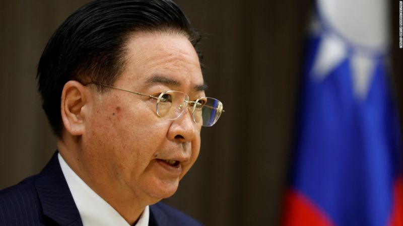 Taiwan Foreign Minister Joseph Wu: Military exercises suggest China is getting 'ready to launch a war against Taiwan'