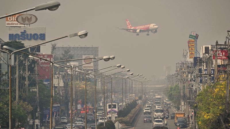 Thailand's air pollution becoming a tourism issue