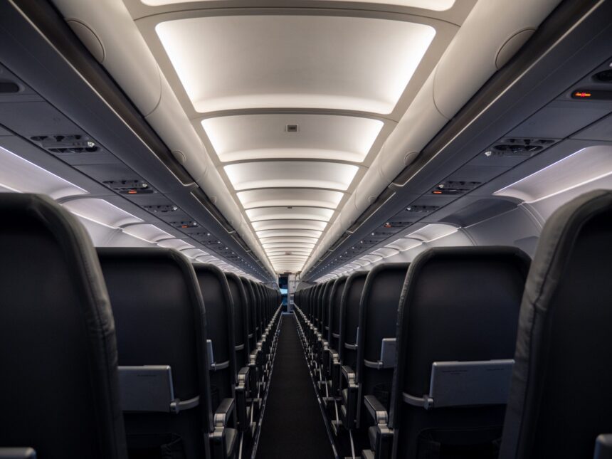 plane interior