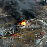 Tracking the Chemicals in the East Palestine, Ohio, Train Derailment and Fire