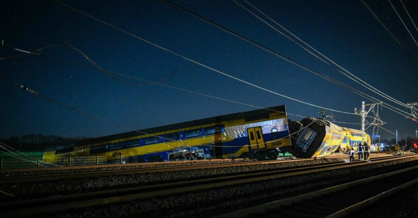 Train Derails in the Netherlands, Killing at Least One