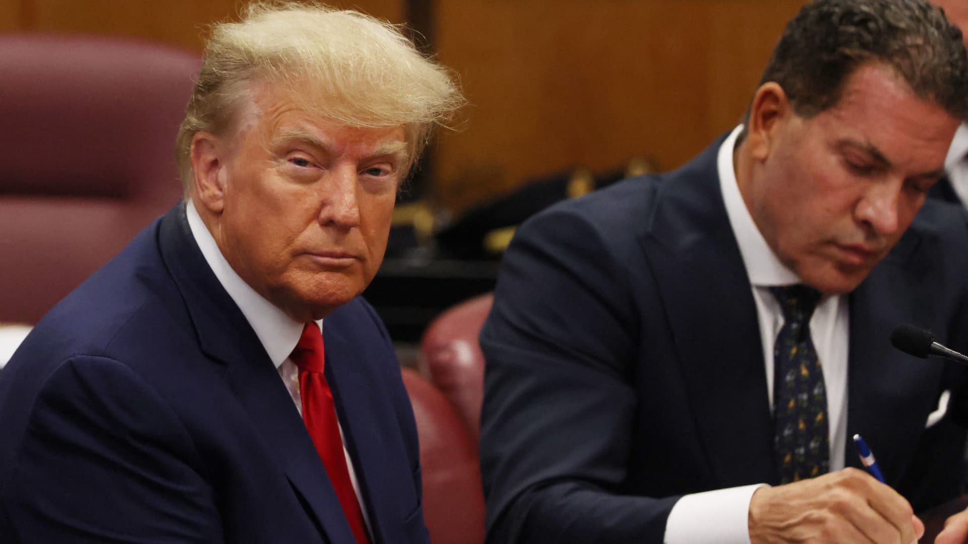 Trump charged in hush money indictment with conspiracy, false records