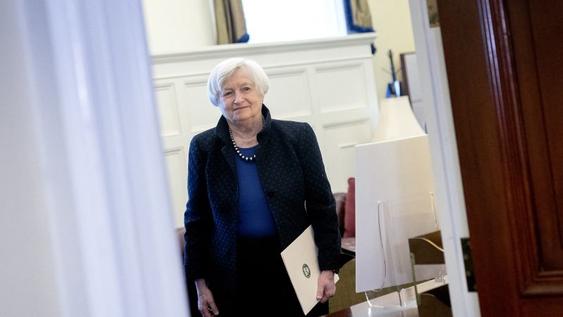 Yellen: 'Not anticipating a downturn' in the US economy