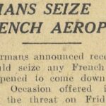 1923: Germany Seizes French Plane