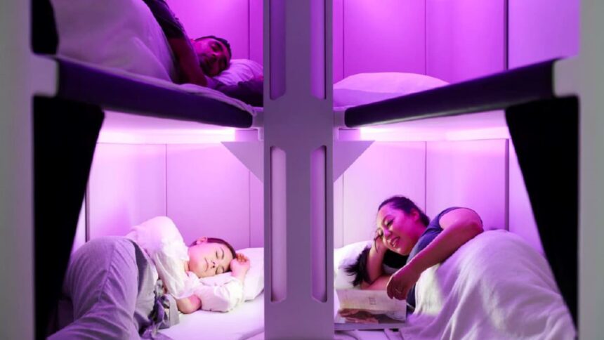 Air New Zealand's planned in-flight sleeping pods could cost nearly $100 an hour