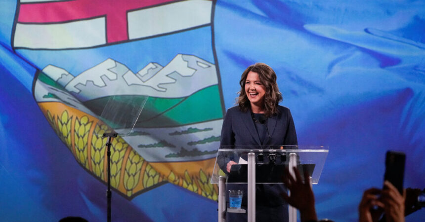 Alberta’s Conservatives Retain Power Behind Hard-Right Leader