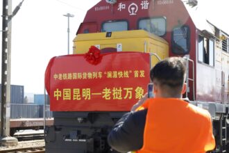 Belt and Road maps show how far China's freight railways run in Asia