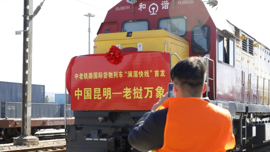 Belt and Road maps show how far China's freight railways run in Asia