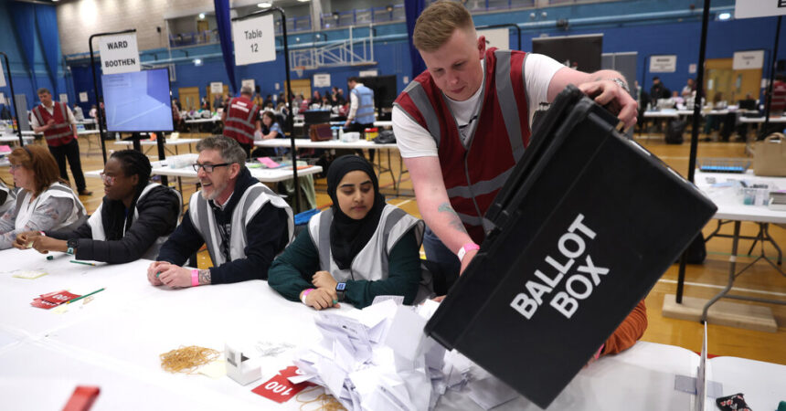 Early Results Show Tory Losses in England’s Local Elections