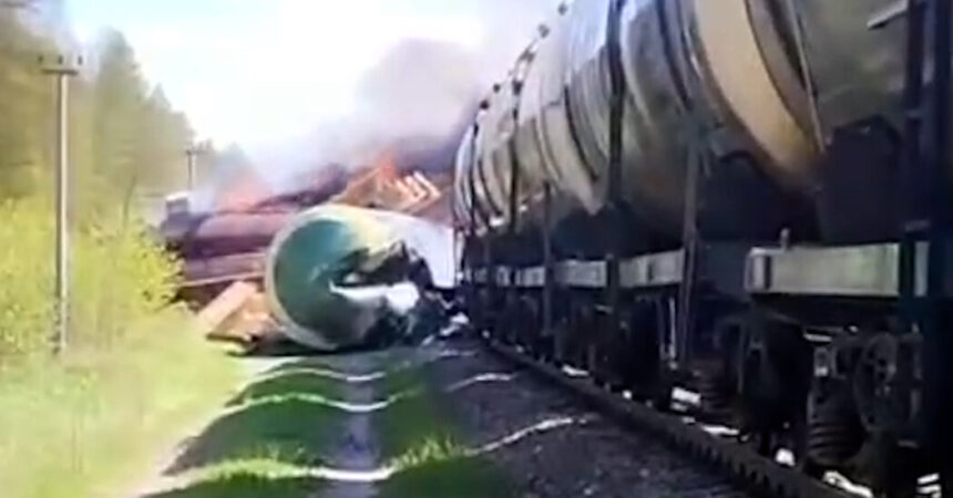 Explosion Derails Freight Train in Bryansk Region of Russia, Local Official Says