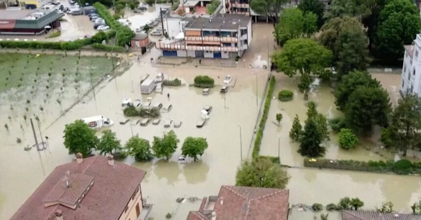 Floods Inundate Communities In Northern Italy