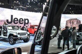 Jeep, Dodge maker Stellantis posts first-quarter revenue jump as chip supply eases