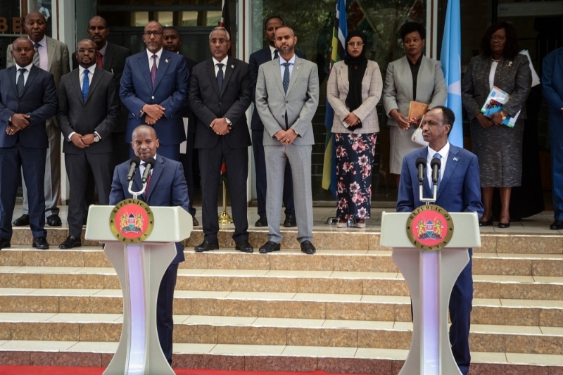 KENYA/SOMALIA : Behind the scenes of the reopening of the Kenya-Somalia border