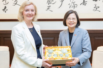 Liz Truss, Britain’s Briefest Prime Minister, Meets Taiwan’s Leader
