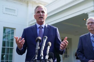 McCarthy says debt negotiations can't resume until Biden returns