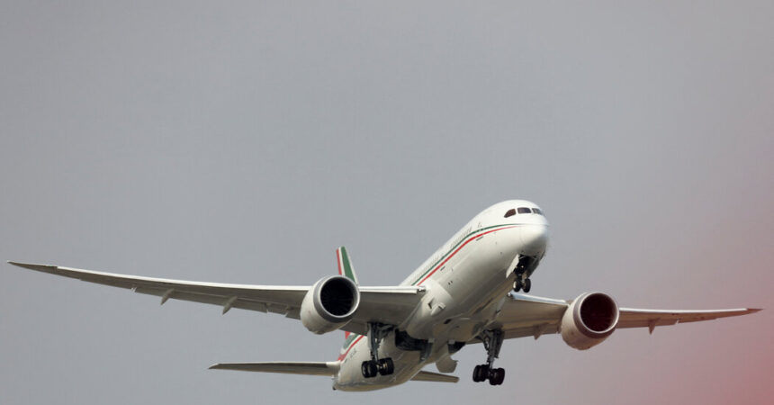 Mexico’s Lavish Presidential Plane Arrives at Its New Home in Tajikistan