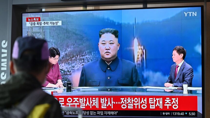 North Korea says its first spy satellite launch ends in failure