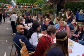 On the Scene at London’s Coronation Parties