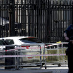 Police Investigate Car Crash Into Downing Street Gates