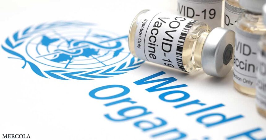 The WHO Will Have Authority to Mandate Vaccines Globally