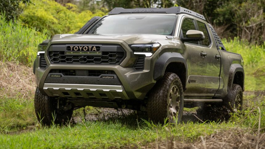 Toyota redesigns Tacoma pickup amid increased midsize competition