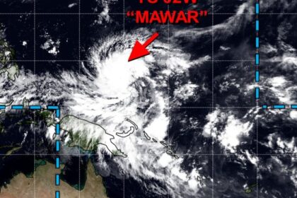 Tropical Storm Mawar Expected to Strengthen as It Moves Toward Guam