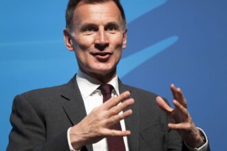 UK finance minister Jeremy Hunt warns inflation remains far too high