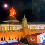 Verified Videos Show Two Drones Exploding Over the Kremlin in Russia