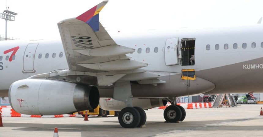 Video Shows Asiana Airlines Flight Landing With Open Door