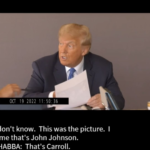 Watch Trump deposition video in E. Jean Carroll rape case