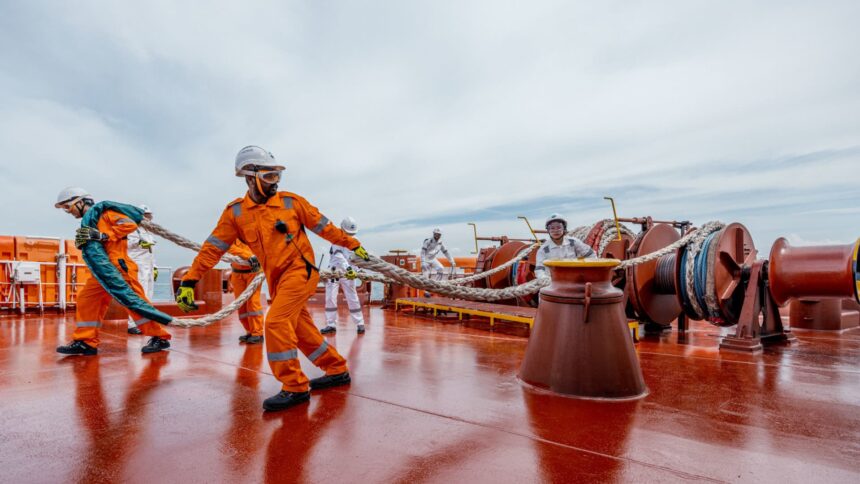 What life is like onboard a giant oil tanker: Natural wonders and PlayStation