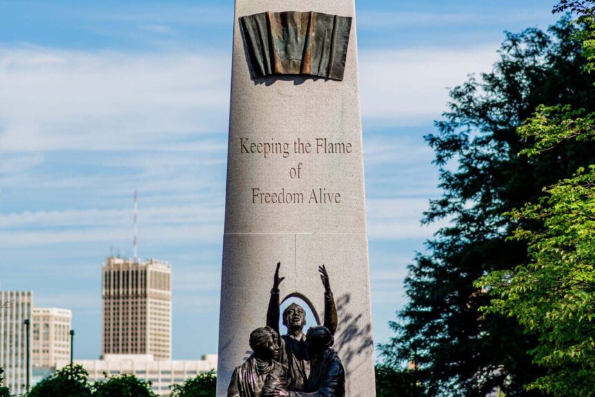 Tower of Freedom Underground Railroad Monument